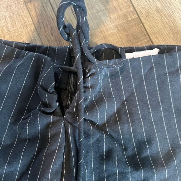 Princess Polly black stiped trousers size 4 - Picture 5 of 11